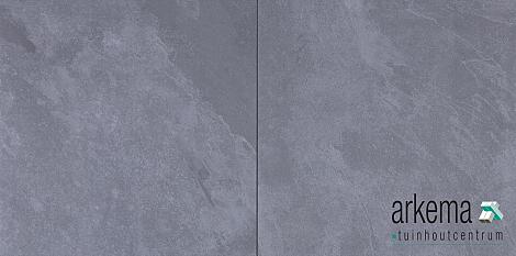 GeoCeramica® 60x60x4 Tracks Mustang Grey