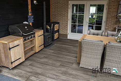 KERAM. WOODLOOK BRICOLA GREY 30X120X2CM