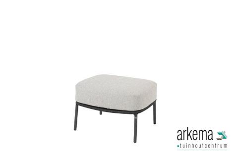 Calpi footstool anthracite with cushion Anthracite