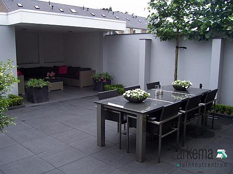 Terras+ tegel 60x60x4 cm Nero