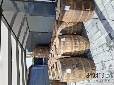 Regernton Whisky 190L geborsteld en messing kraan