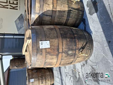 Regenton Whisky 190L los deksel en messing kraan