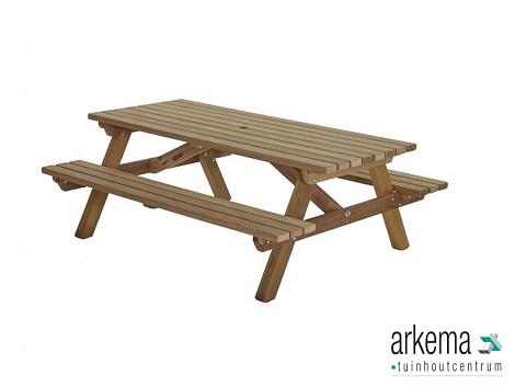 Picknicktafel 200x160cm, hardhout