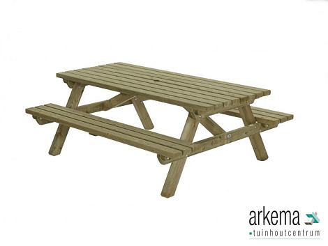 Picknicktafel 200x160cm