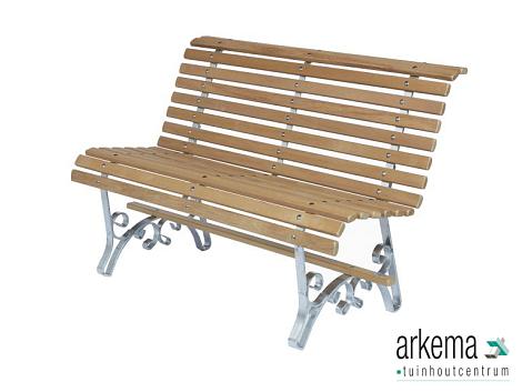 Tuinbank Teak hardhout 120cm