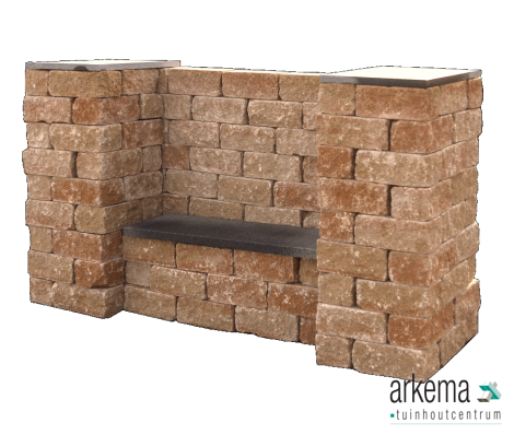 COMBIWALL UNO 30X15X12CM MONT BLANC