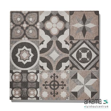 GeoProArte® Mosaic Taupe 60x60x4