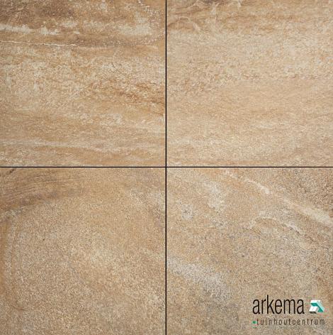 Keramiek 60x60X2 cm Trentino Rio Sunrise