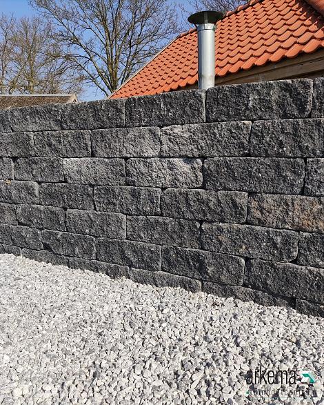 Splitrock trommel 32x13x11 cm 2.0 antraciet