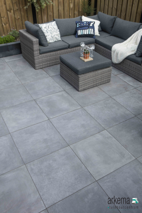 GeoCeramica® 80x80x4 Fumato Mezzo