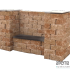 COMBIWALL UNO 30X15X12CM MONT BLANC