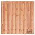 Tuinscherm Red Class Wood, 19-planks (17 + 2) Tanger 180 x 180 cm