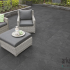 Keramiek 60x60X3 cm Sasso Nero TRE