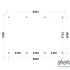 Buitenverblijf Zadeldak XXL 9500x7000x5000mm (bxdxh)