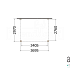 Aanbouwveranda Modena 3700x3000x2700mm (bxdxh)