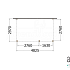 Aanbouwveranda Modena 4850x3000x2700mm (bxdxh) rechts