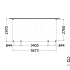 Aanbouwveranda Modena 5700x3000x2700mm (bxdxh)