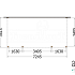 Aanbouwveranda Modena 7200x3650x2700mm (bxdxh)