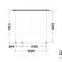 Aanbouwveranda Modena 4700x4850x2700mm (bxdxh) links