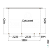 Aanbouwveranda Modena 5900x4850x2700mm (bxdxh) rechts