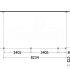 Aanbouwveranda Modena 8250x4850x2700mm (bxdxh) rechts