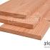 Planken douglas 25x195x3000mm onbehandeld, gedroogd en geschaafd