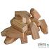 Houten doken 16x16x40mm per 25 stuks incl. speedboor