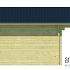 Blokhut - Tuinhuis - Home Office 58mm Rorik Prijs exclusief dakbedekking - dient apart besteld te worden