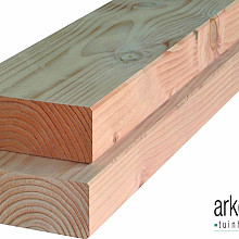 Balken douglas 65x210x5000mm onbehandeld, gedroogd en geschaafd