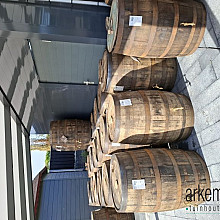 Regernton Whisky 190L geborsteld en messing kraan