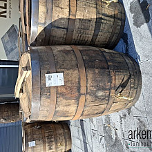 Regenton Whisky 190L los deksel en messing kraan