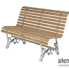 Tuinbank Teak hardhout 120cm